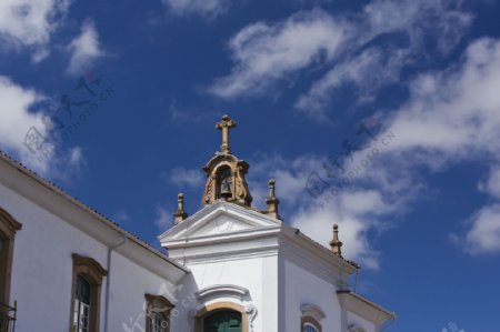 教堂钟楼图片