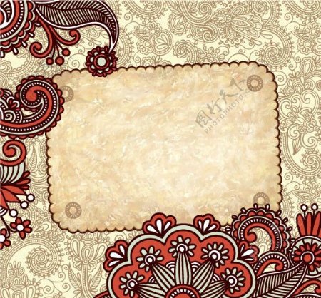 古典花纹边框图片