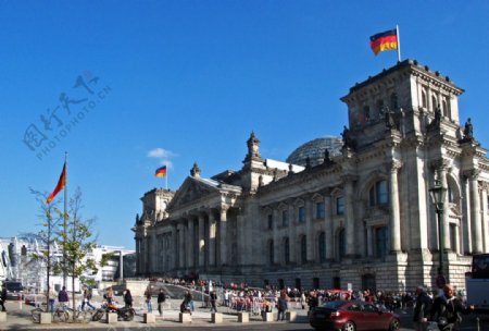 德国柏林国会大厦图片