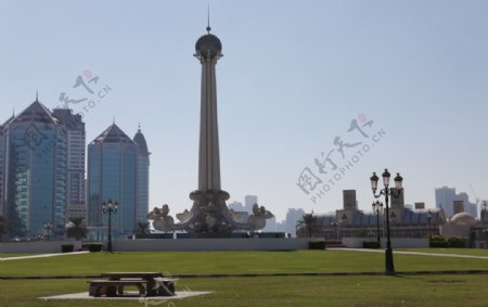 阿联酋沙迦文化广场图片