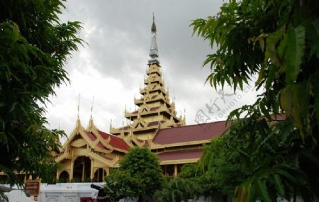 缅甸曼德勒马哈木尼佛寺图片