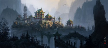 中国古代建筑群图片