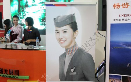 韩国空姐图片