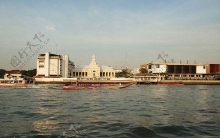 湄南河两岸风景图片