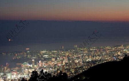 神户夜景图片