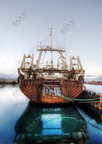 冰岛码头图片