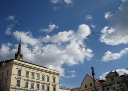 捷克天空图片
