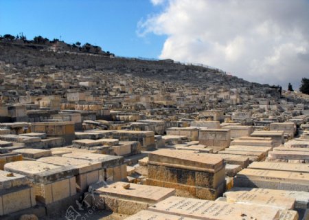 橄榄山犹太人墓地图片