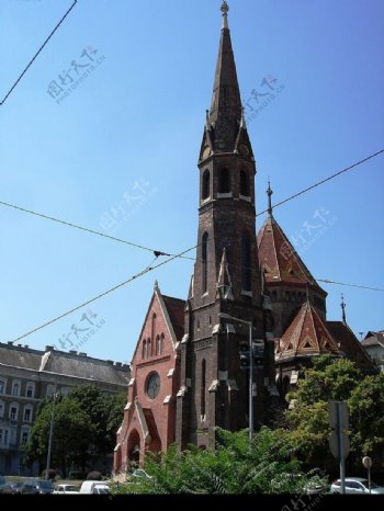 布达佩斯某教堂图片