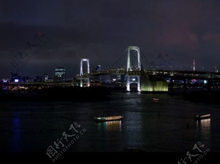 东京湾360度全景图片