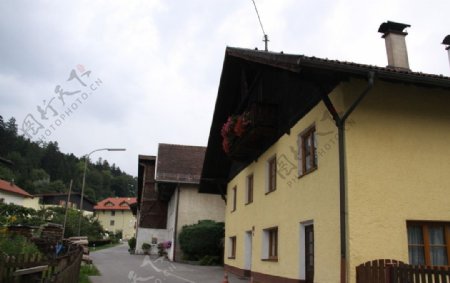奥地利的乡村旅游摄影图片