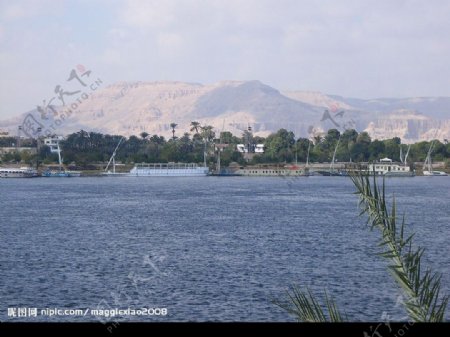 埃及尼罗河沿岸图片