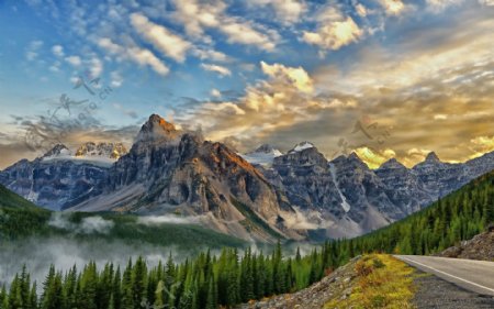 加拿大风景山水风景图片