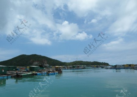 海边风景阳江马尾岛图片