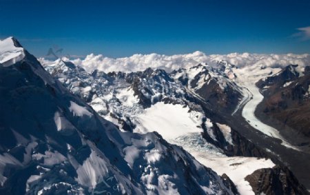 雪山冰川图片