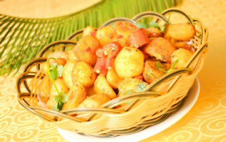鹅肝酱炕土豆图片