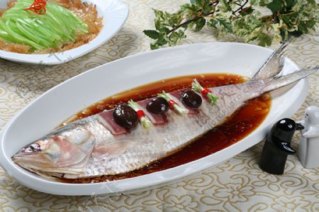 醉鲜长江鲥鱼图片
