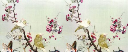 刺绣花鸟画图片