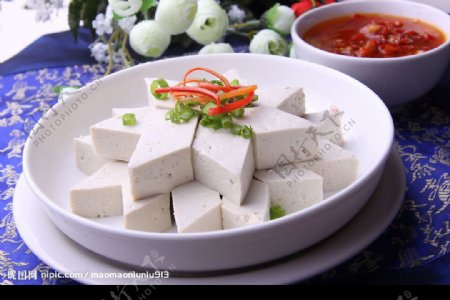沾汁栾川豆腐图片