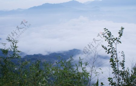 张师山风景迷人图片