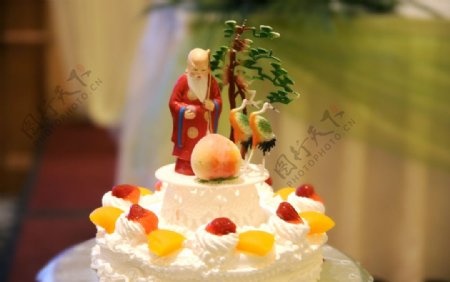 蛋糕生日蛋糕祝寿寿星图片