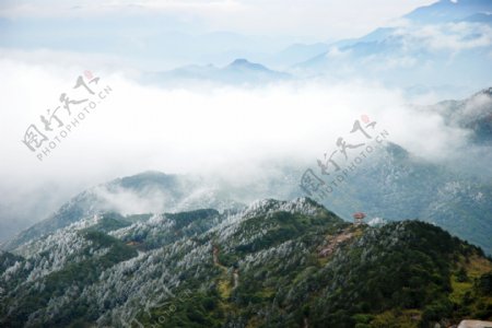 九仙山风景图片