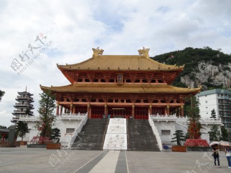 柳州文庙孔子庙塔楼图片