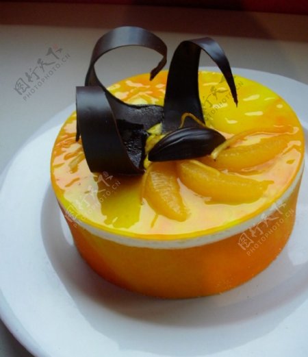 芒果蛋糕图片