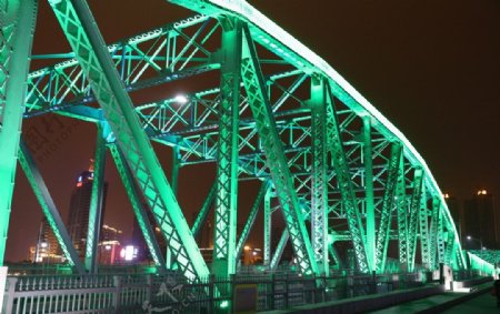 海珠广场铁桥图片
