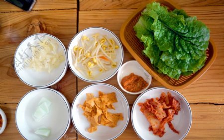 韩国小菜泡菜图片