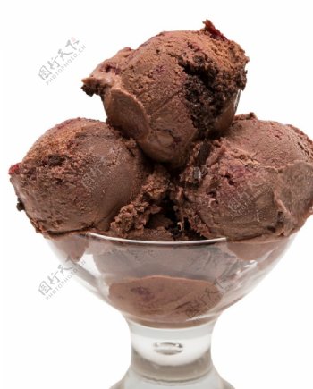 唯美冰淇淋图片