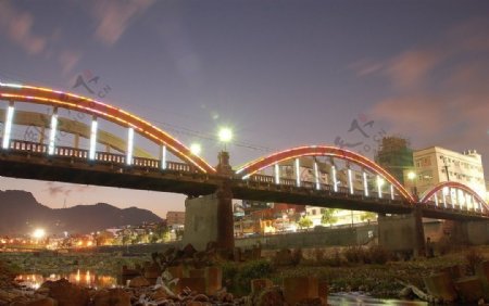 台湾三峡镇拱桥图片