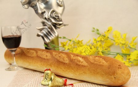 法棒法式面包图片