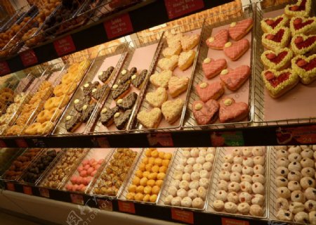 甜甜圈商店图片