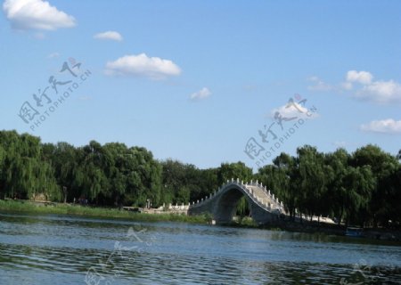 颐和园小拱桥图片
