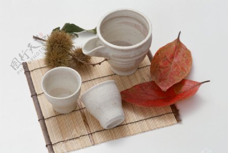 粗瓷茶具图片