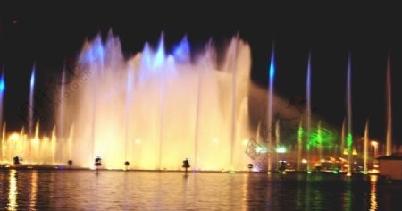 洛阳音乐喷泉图片