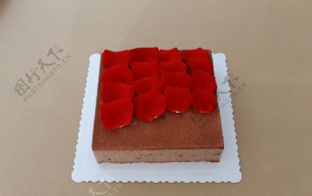 巧克力慕斯蛋糕图片