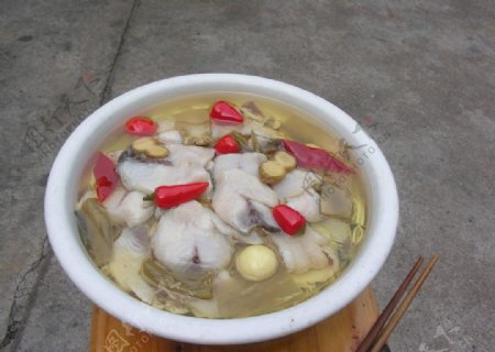 酸菜辣椒鱼图片