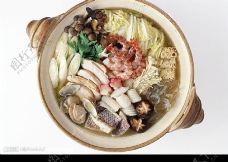 海鲜炖锅图片