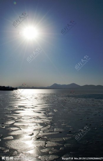 徐州云龙湖冬景图片