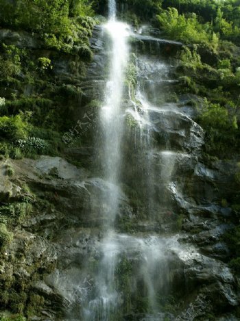 瀑布风光图片