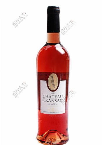 康萨城堡桃红葡萄酒图片