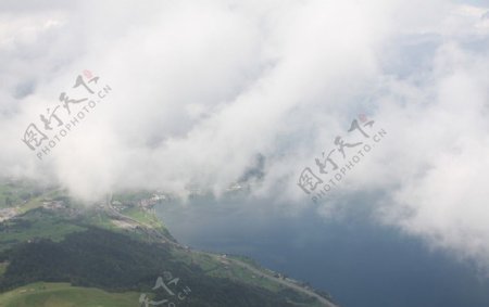 瑞士山景图片