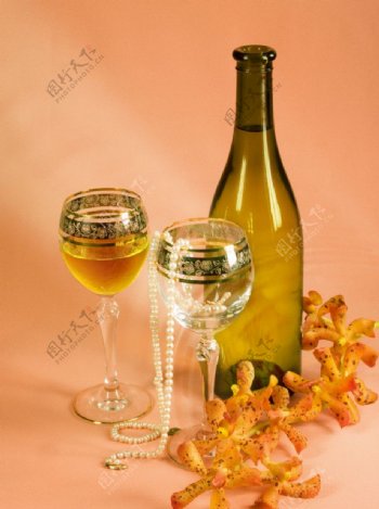 葡萄酒摄影图图片