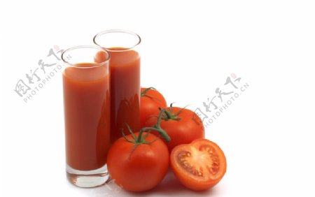 番茄汁饮料图片