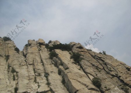 嵩山山岩图片