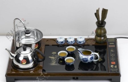 电茶炉茶具图片