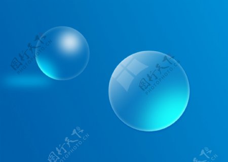 水晶玻璃球图片