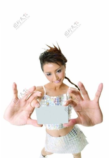 女性手势图片